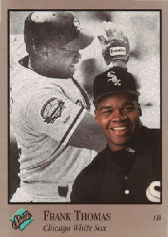 1992 Studio #159 Frank Thomas VG Chicago White Sox 