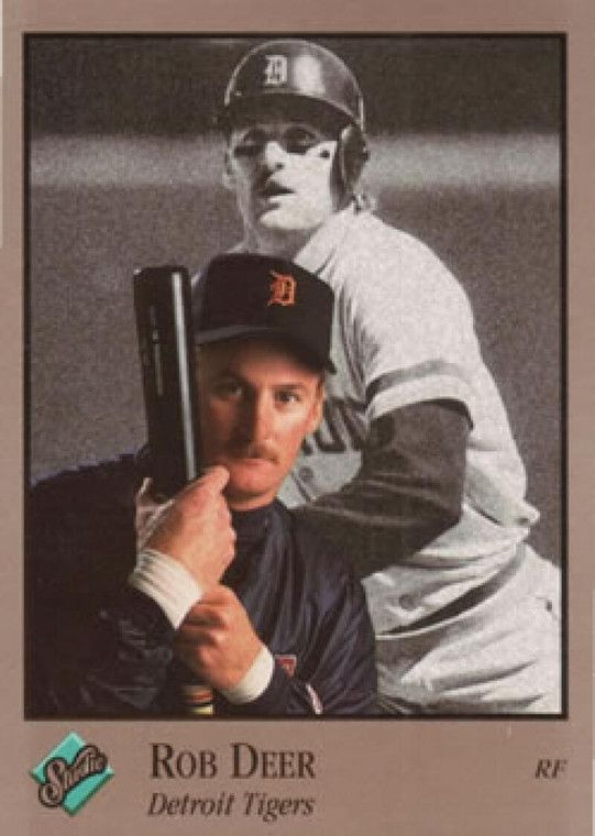 1992 Studio #172 Rob Deer VG Detroit Tigers 