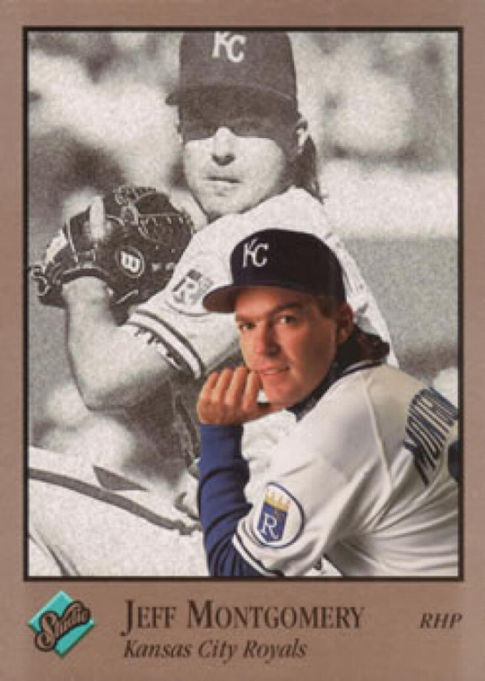 1992 Studio #190 Jeff Montgomery VG Kansas City Royals 