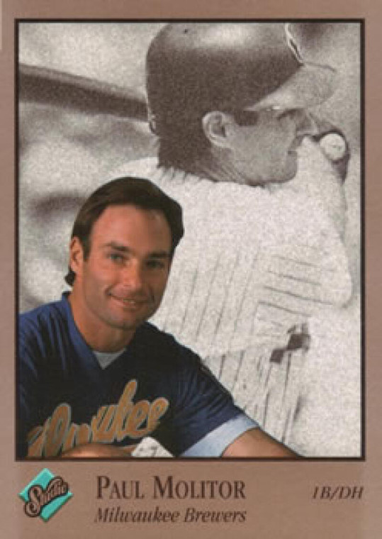 1992 Studio #194 Paul Molitor VG Milwaukee Brewers 