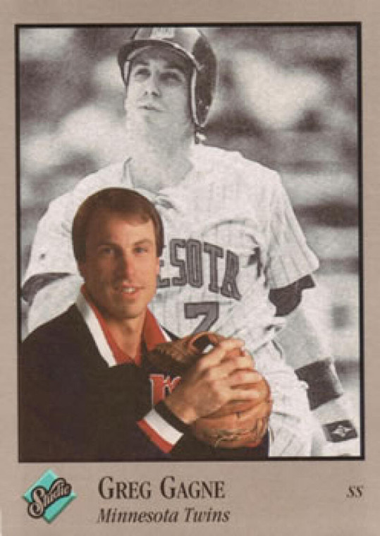 1992 Studio #203 Greg Gagne VG Minnesota Twins 