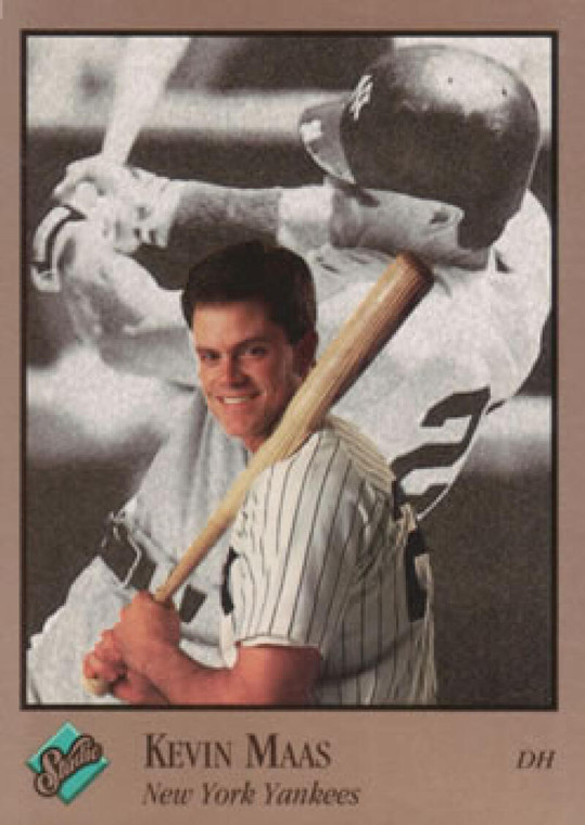 1992 Studio #215 Kevin Maas VG New York Yankees 