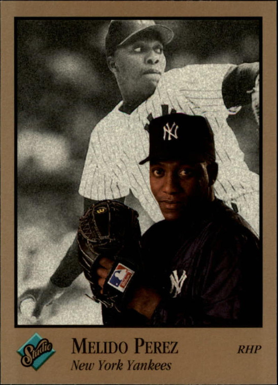 1992 Studio #218 Melido Perez VG New York Yankees 