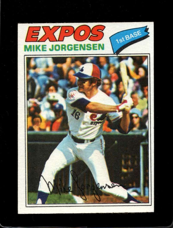 1977 Topps #368 Mike Jorgensen VG Montreal Expos 
