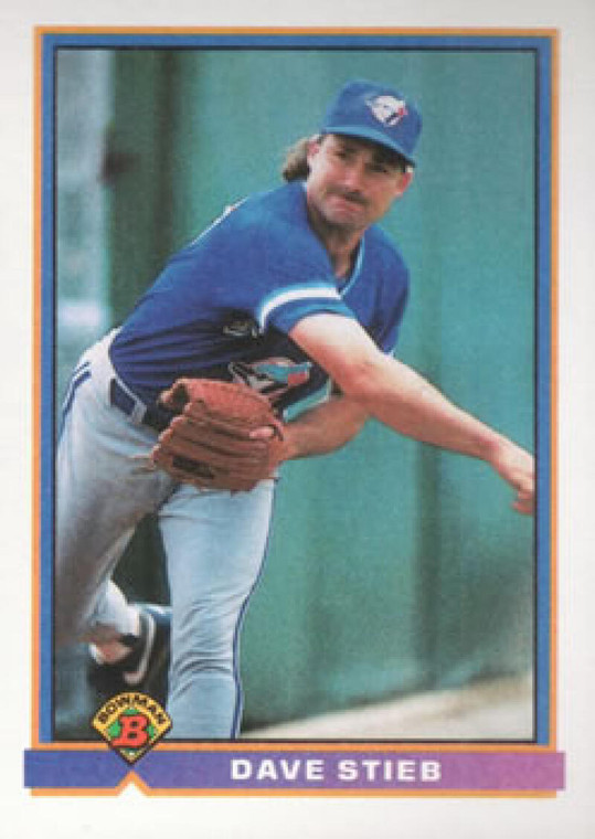 1991 Bowman #22 Dave Stieb VG Toronto Blue Jays 