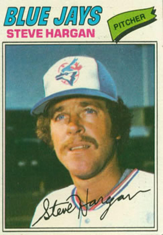 1977 Topps #37 Steve Hargan VG Toronto Blue Jays 