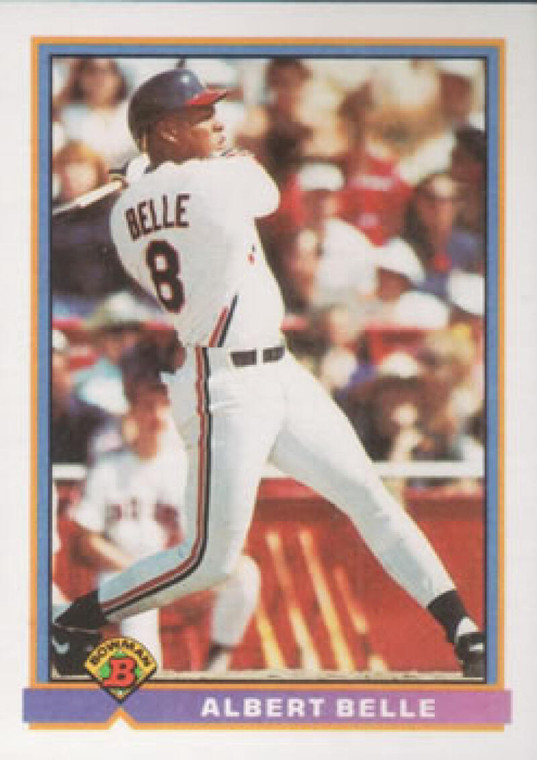 1991 Bowman #81 Albert Belle VG Cleveland Indians 