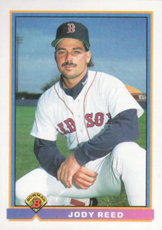 1991 Bowman #120 Jody Reed VG Boston Red Sox 