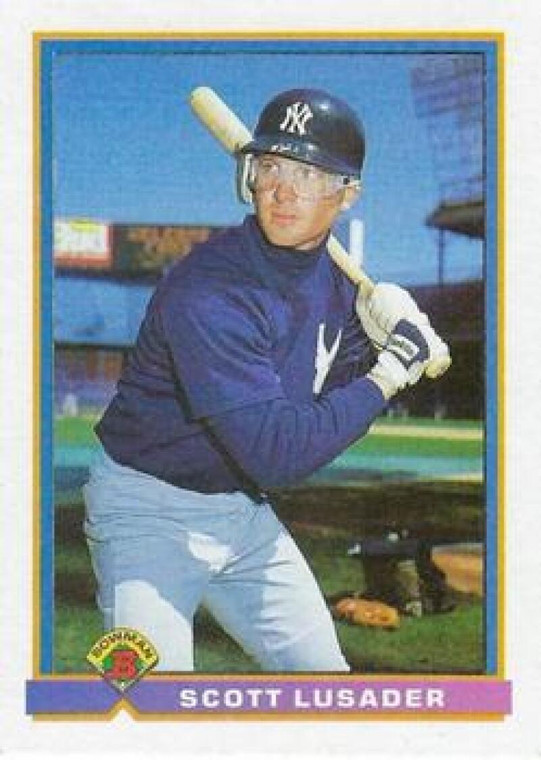1991 Bowman #174 Scott Lusader VG New York Yankees 