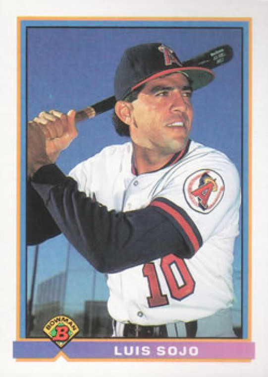 1991 Bowman #197 Luis Sojo VG California Angels 