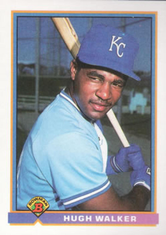 1991 Bowman #313 Hugh Walker VG Kansas City Royals 