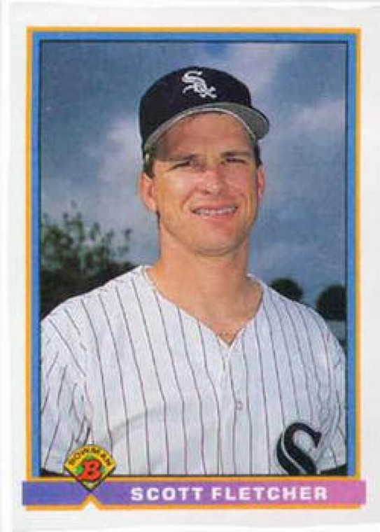 1991 Bowman #359 Scott Fletcher VG Chicago White Sox 