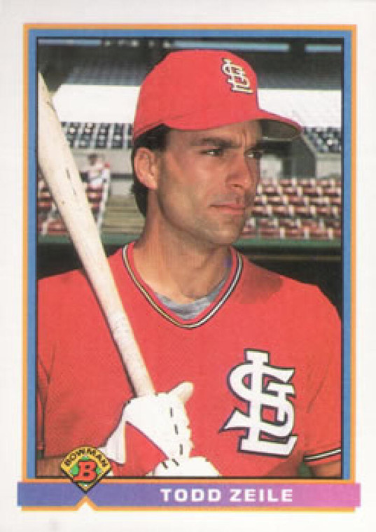 1991 Bowman #404 Todd Zeile VG St. Louis Cardinals 