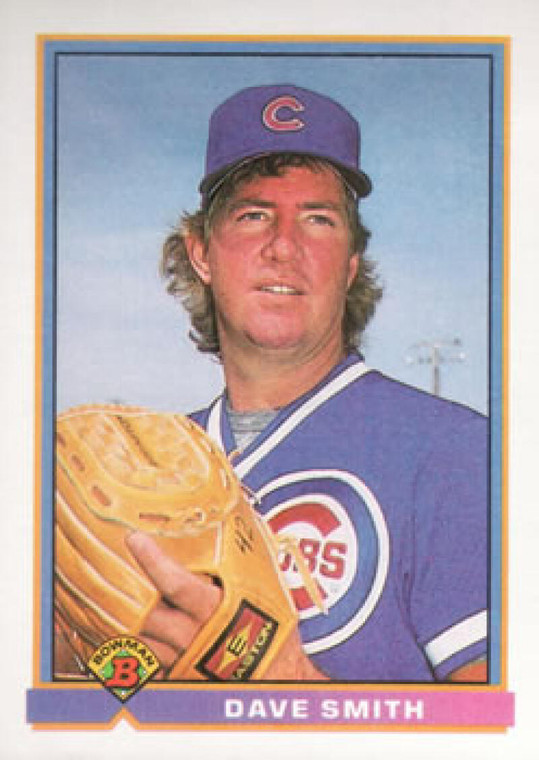 1991 Bowman #425 Dave Smith VG Chicago Cubs 