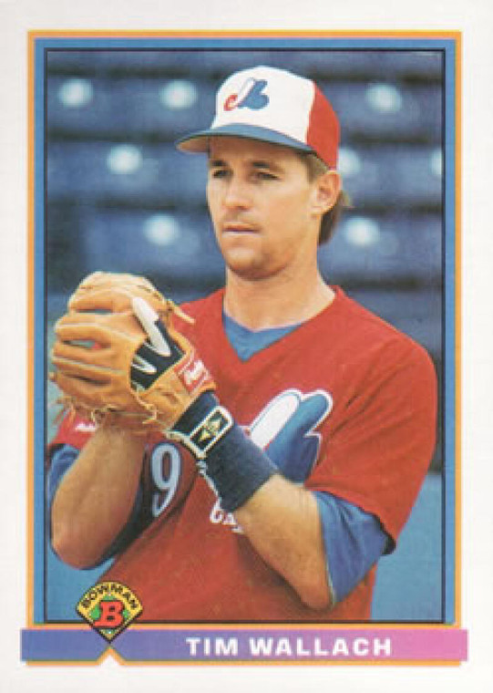 1991 Bowman #437 Tim Wallach VG Montreal Expos 