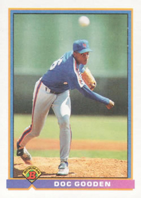 1991 Bowman #472 Dwight Gooden VG New York Mets 