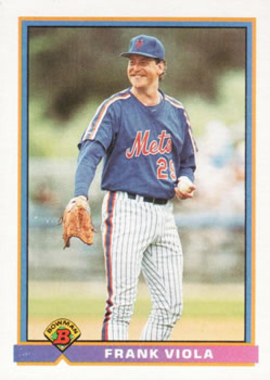 1991 Bowman #477 Frank Viola VG New York Mets 