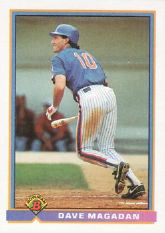1991 Bowman #484 Dave Magadan VG New York Mets 