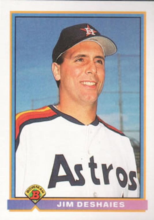 1991 Bowman #541 Jim Deshaies VG Houston Astros 