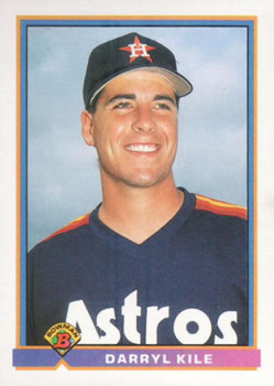 1991 Bowman #548 Darryl Kile VG Houston Astros 