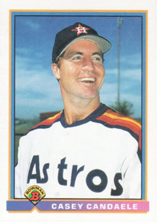 1991 Bowman #559 Casey Candaele VG Houston Astros 