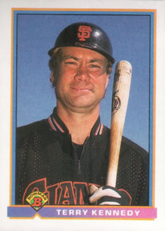 1991 Bowman #631 Terry Kennedy VG San Francisco Giants 