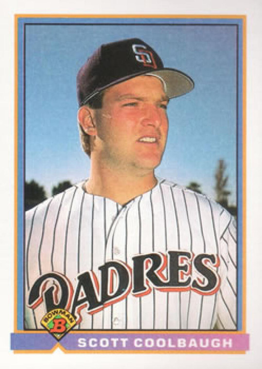 1991 Bowman #649 Scott Coolbaugh VG San Diego Padres 