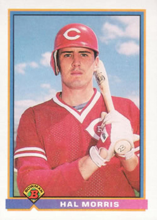 1991 Bowman #691 Hal Morris VG Cincinnati Reds 