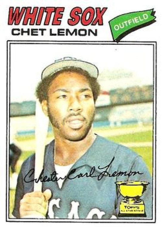 SOLD 86241 1977 Topps #58 Chet Lemon VG Chicago White Sox 