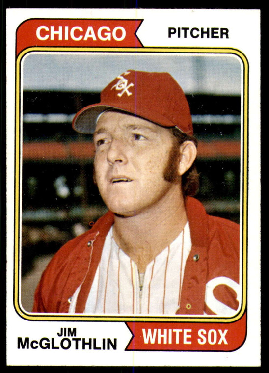 1974 Topps #557 Jim McGlothlin VG Chicago White Sox 
