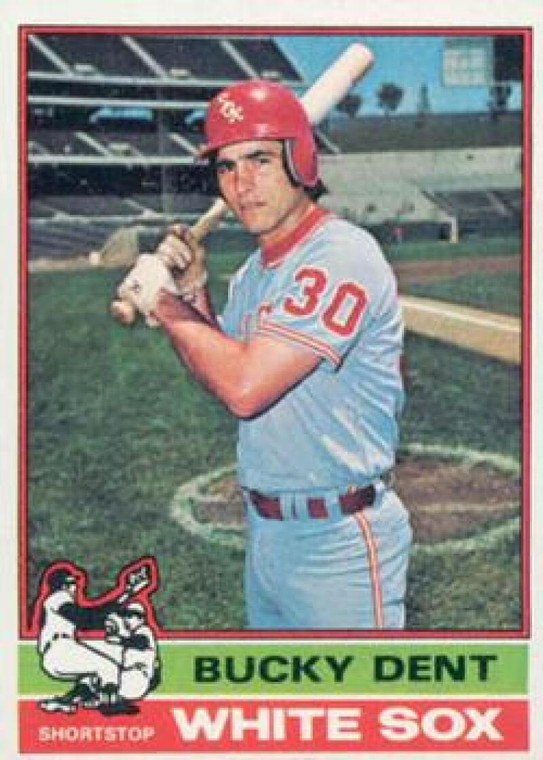 1976 Topps #154 Bucky Dent VG Chicago White Sox 