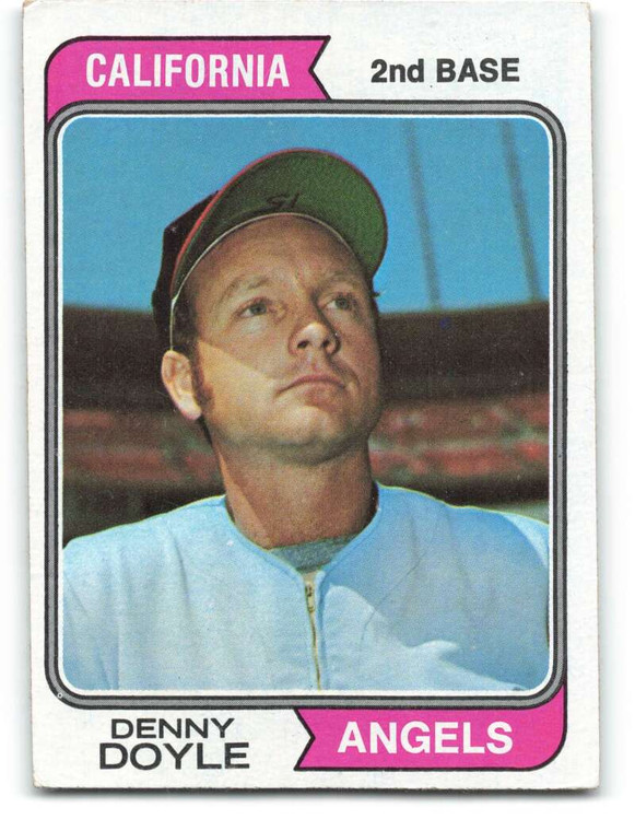 1974 Topps #552 Denny Doyle VG California Angels 