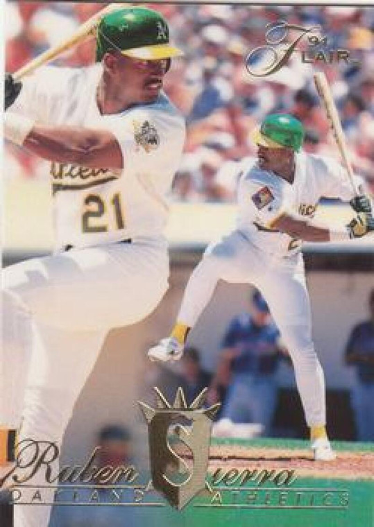 1994 Flair #333 Ruben Sierra NM-MT Oakland Athletics 
