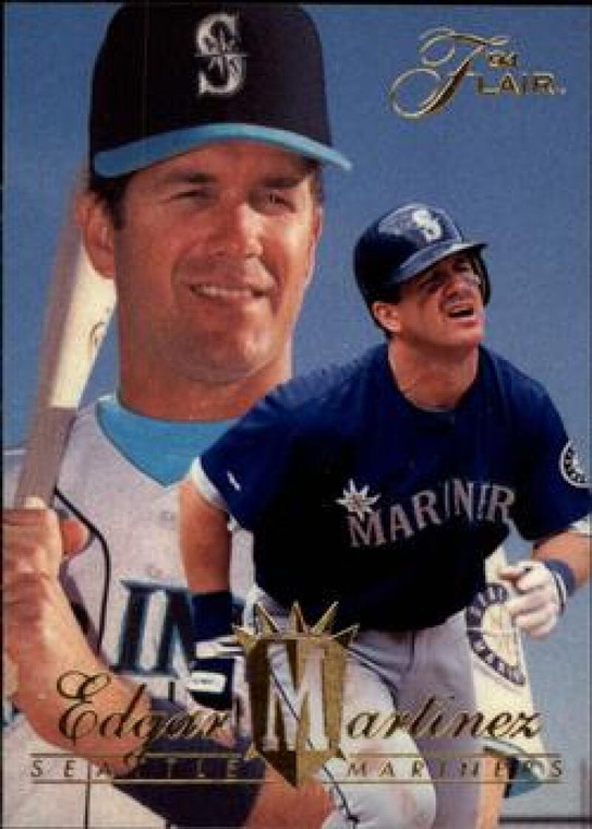 1994 Flair #338 Edgar Martinez NM-MT Seattle Mariners 