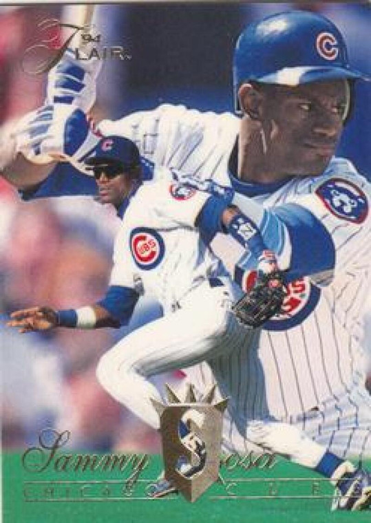 1994 Flair #363 Sammy Sosa NM-MT Chicago Cubs 