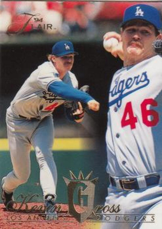 1994 Flair #396 Kevin Gross NM-MT Los Angeles Dodgers 