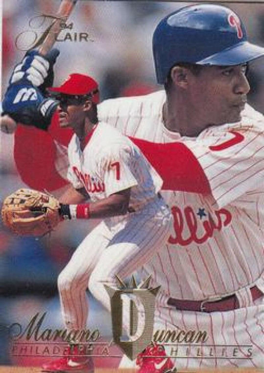 1994 Flair #411 Mariano Duncan NM-MT Philadelphia Phillies 