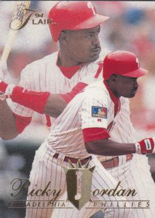 1994 Flair #414 Ricky Jordan NM-MT Philadelphia Phillies 