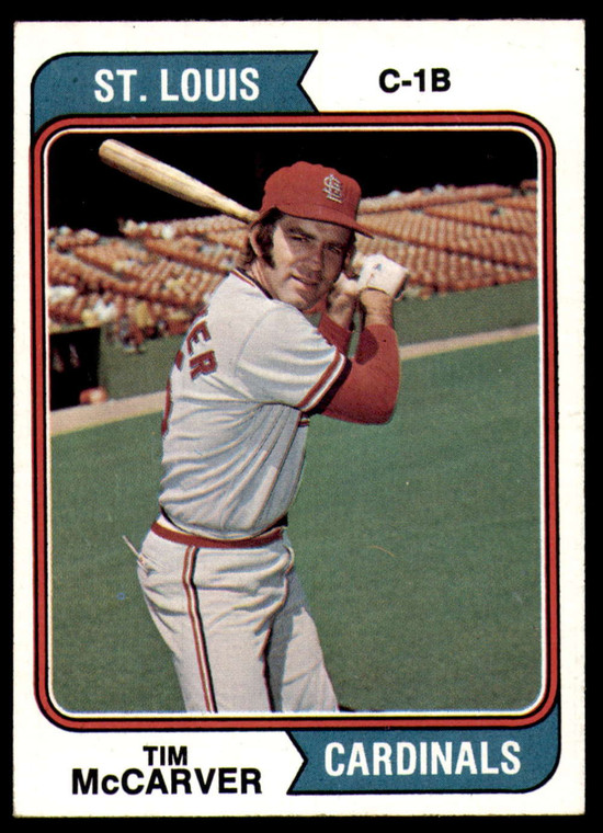 1974 Topps #520 Tim McCarver VG St. Louis Cardinals 