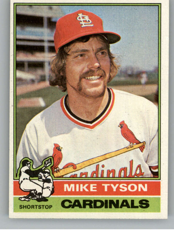 1976 Topps #86 Mike Tyson VG St. Louis Cardinals 