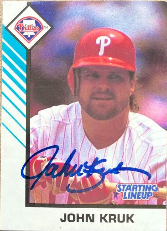 John Kruk Autographed 1993 Starting Lineup 