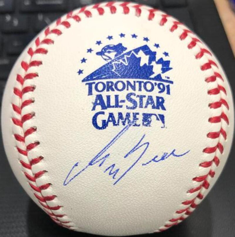 George Bell Autographed 1991 All-Star Game Baseball  