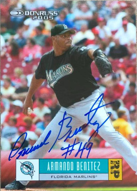 Armando Benitez Autographed 2005 Donruss #265