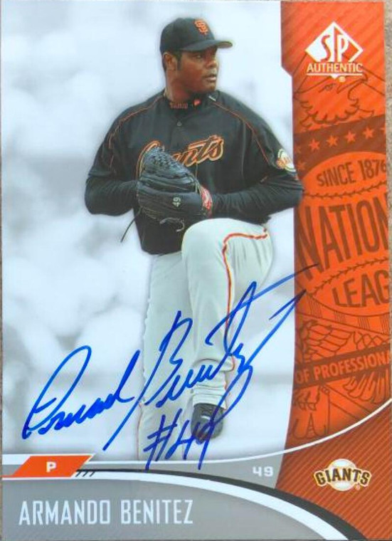 Armando Benitez Autographed 2006 SP Authentic #80