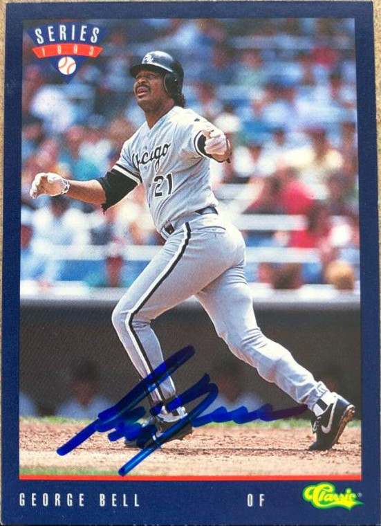 George Bell Autographed 1993 Classic Game #T11 