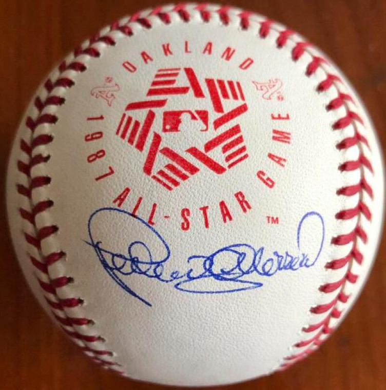 Pedro Guerrero Autographed 1987 All-Star Game Baseball 