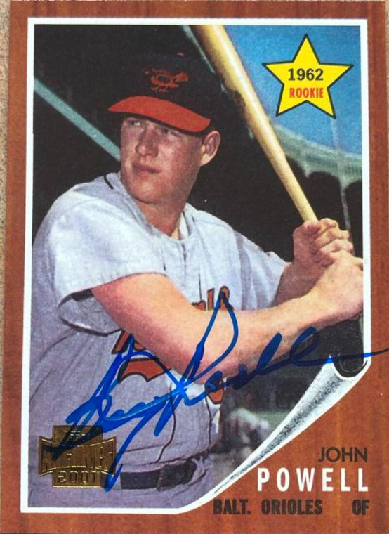 Boog Powell Autographed 2001 Topps Archives #42