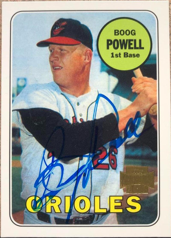 Boog Powell Autographed 2002 Topps Archives #112