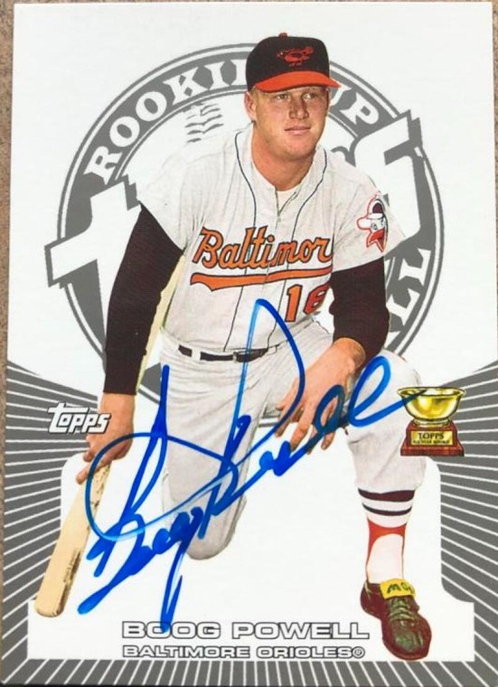 Boog Powell Autographed 2005 Topps Rookie Cup #4