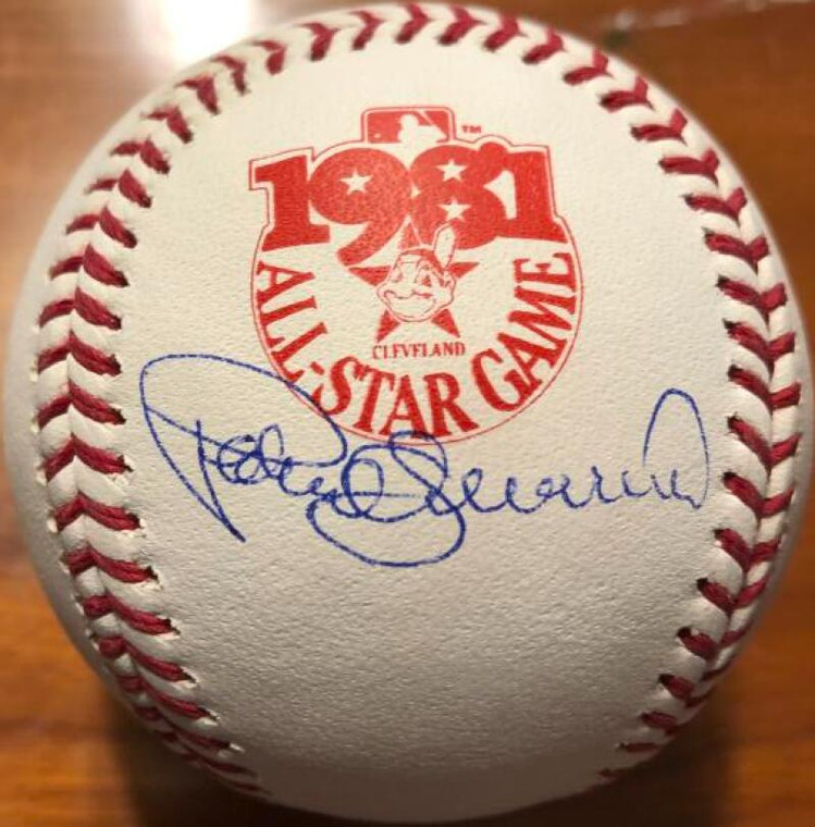 Pedro Guerrero Autographed 1981 All-Star Game Baseball 